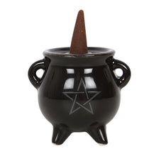 Load image into Gallery viewer, Pentagram Cauldron Ceramic Holder
