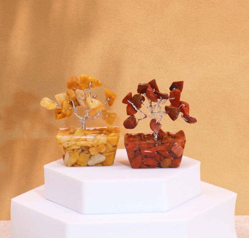 Mini Red Jasper Crystal Tree