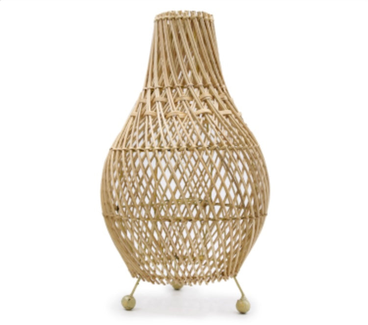 Natural Rattan Table Lamp