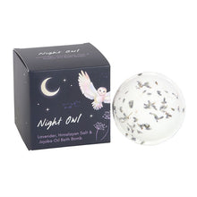 Load image into Gallery viewer, Night Owl Lavender, Himalayan Salt &amp; Jojoba Bath Bomb