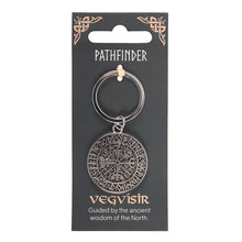 Load image into Gallery viewer, Pathfinder Vegvisir Keyring