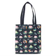 Load image into Gallery viewer, Pond Print Polycotton Tote Bag