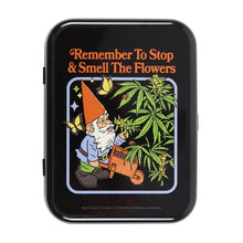 Load image into Gallery viewer, Smell the Flowers Stash Tin by Steven Rhodes