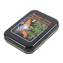 Load image into Gallery viewer, Smell the Flowers Stash Tin by Steven Rhodes