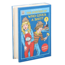 Load image into Gallery viewer, Who Gives a Shit Book Shaped Storage Box by Steven Rhodes