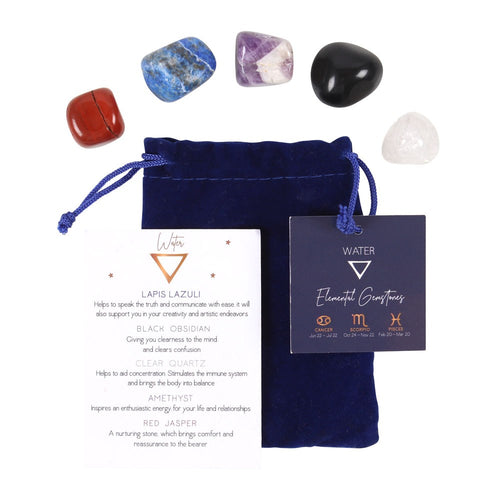 Water Element Crystal Set