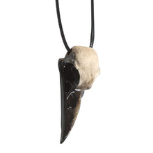 Load image into Gallery viewer, Resin Crow Skull Necklace