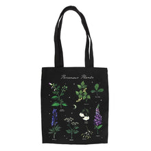 Load image into Gallery viewer, Poisonous Plants Polycotton Tote Bag