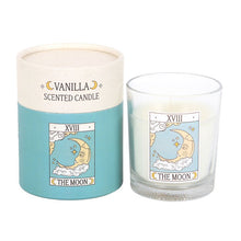 Load image into Gallery viewer, The Moon Vintage Tarot Vanilla Candle