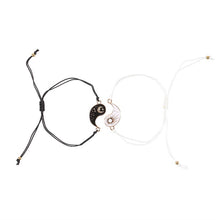 Load image into Gallery viewer, Pair of Yin Yang Best Friend Charm Bracelets