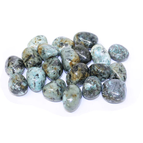 African Turquoise Polished Tumblestone