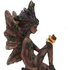 Set of 2 Woodland Beauty Tree Fairy Figurines