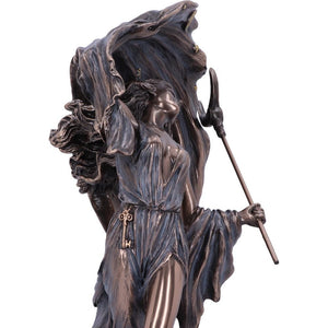 Bronze Nyx Greek Goddess of the Night Starry Sky Figurine