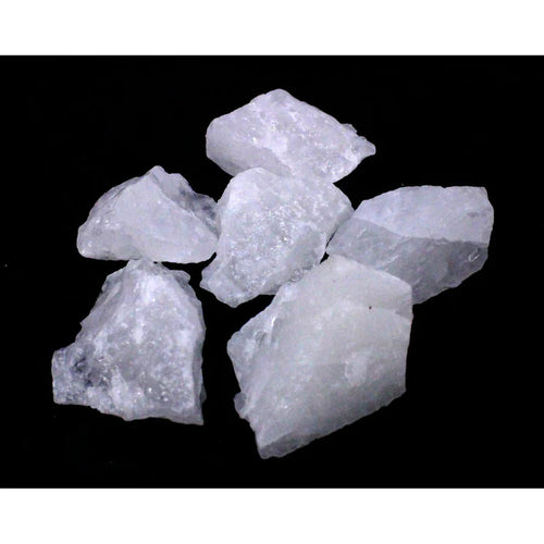 Snow Quartz Rough Tumblestone