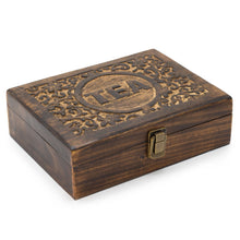 Load image into Gallery viewer, Large Mango Carved Tea Box