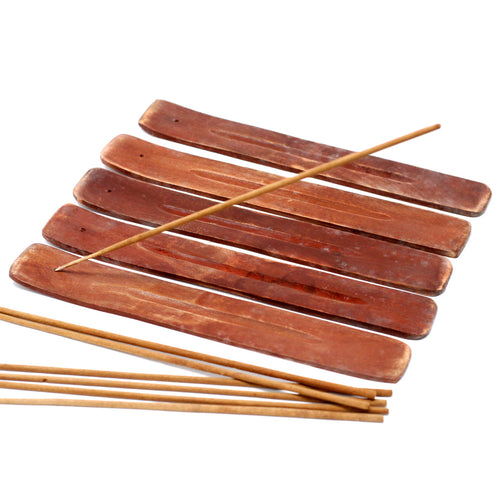 Plain Mango Wood Incense Stick Holder