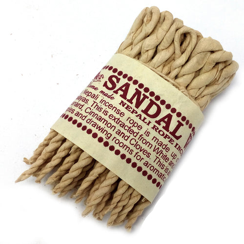 Sandalwood & Spice Rope Incense Ropes