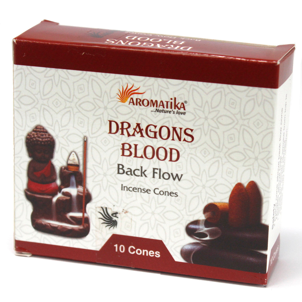 Dragons Blood Back Flow Incense Cones