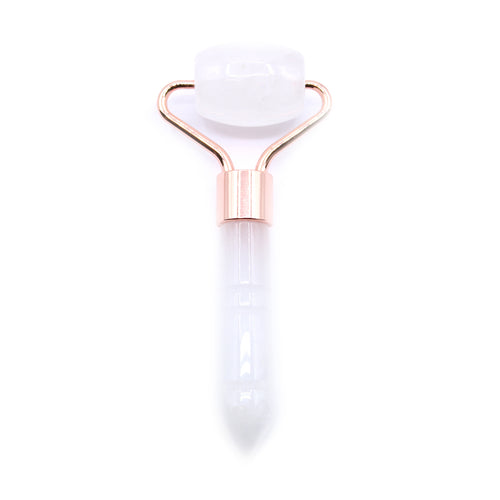 Mini Clear Quartz Facial Roller