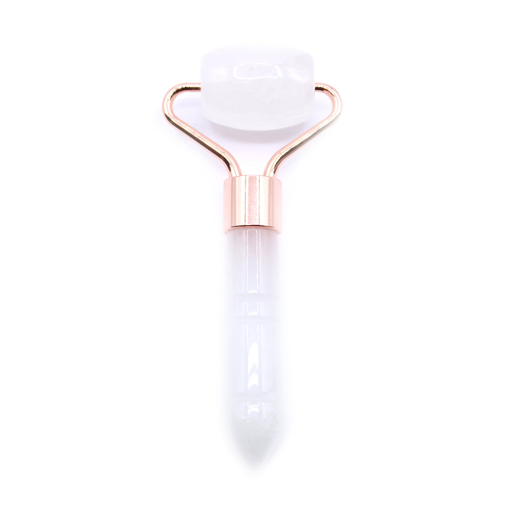 Mini Clear Quartz Facial Roller