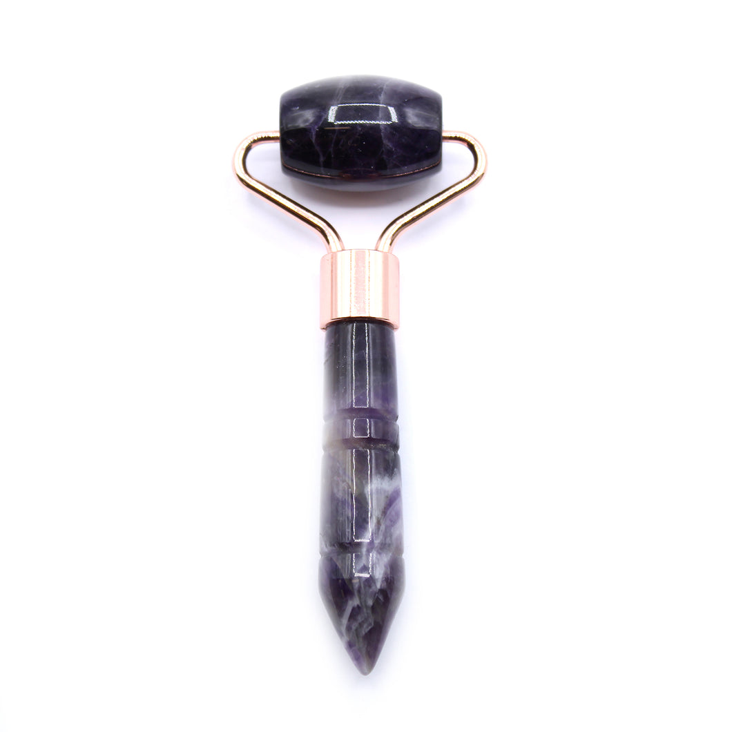 Mini Amethyst Facial Roller