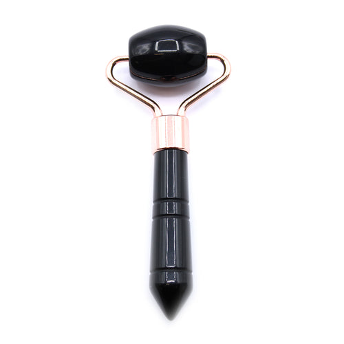 Mini Black Obsidian Facial Roller