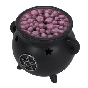 Pentagram Cauldron Incense Cone Holder