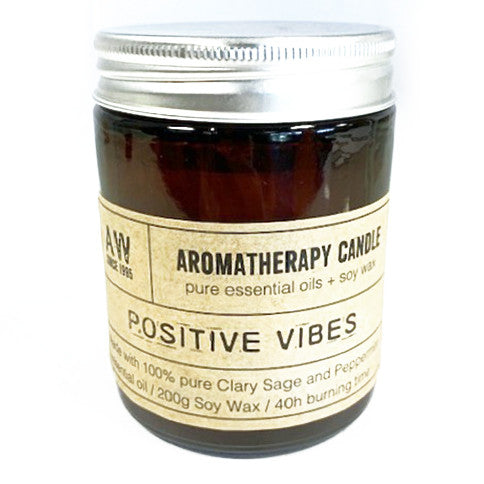 Positive Vibes Aromatherapy Candle - Melluna_UK