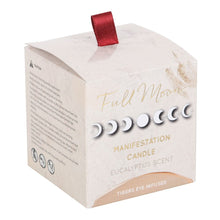 Load image into Gallery viewer, Full Moon Eucalyptus Crystal Chip Candle