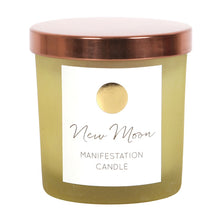 Load image into Gallery viewer, New Moon Wild Orange Crystal Chip Candle