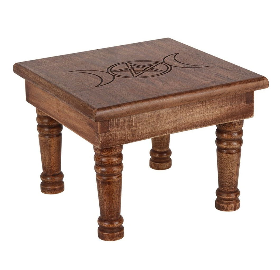 Large Triple Moon Altar Table
