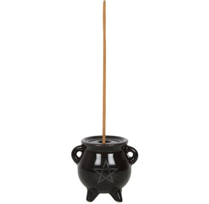 Pentagram Cauldron Ceramic Holder