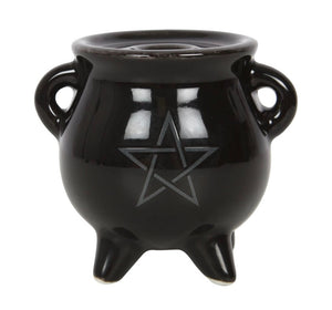 Pentagram Cauldron Ceramic Holder