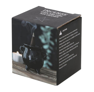 Pentagram Cauldron Ceramic Holder