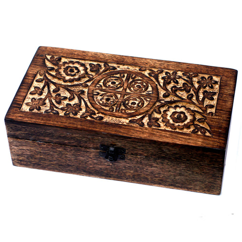 Medium Floral Mango Aromatherapy Box - Melluna_UK