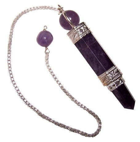 Three-Piece Amethyst Pendulum - Melluna_UK